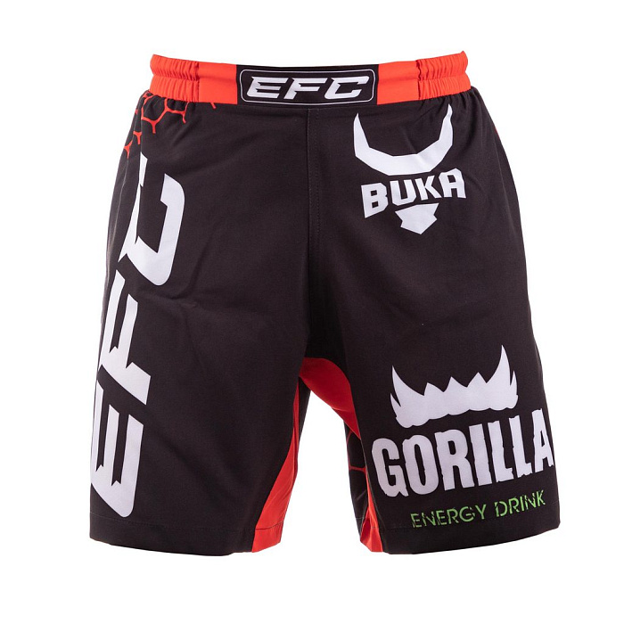 Шорты MMA Buka UFC Black Red