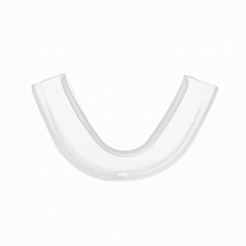 adiBP09 Капа одночелюстная Single Mouth Guard прозрачная ( размер Senior)