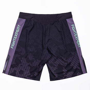 Боевые шорты FIGHTEXPERT Tactical Black / Green