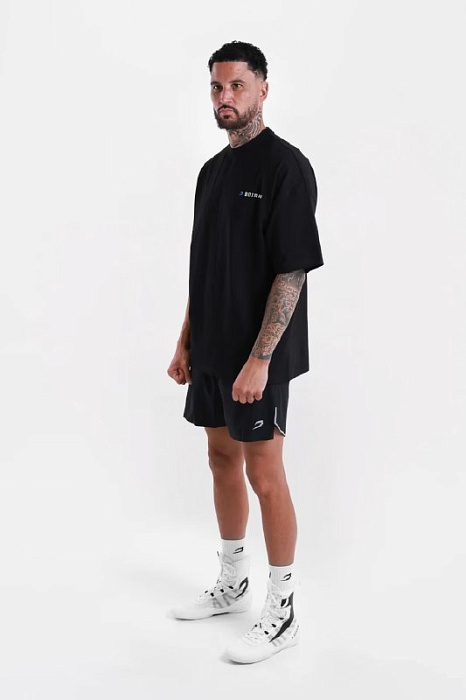 Футболка We Don't Play Boxing Черный Голубой