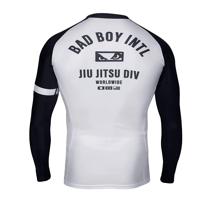 Рашгард Bad Boy Oss Long Sleeves White/Black