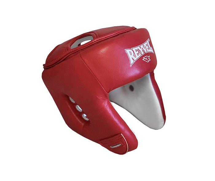 Шлем боксёрский винил красный L