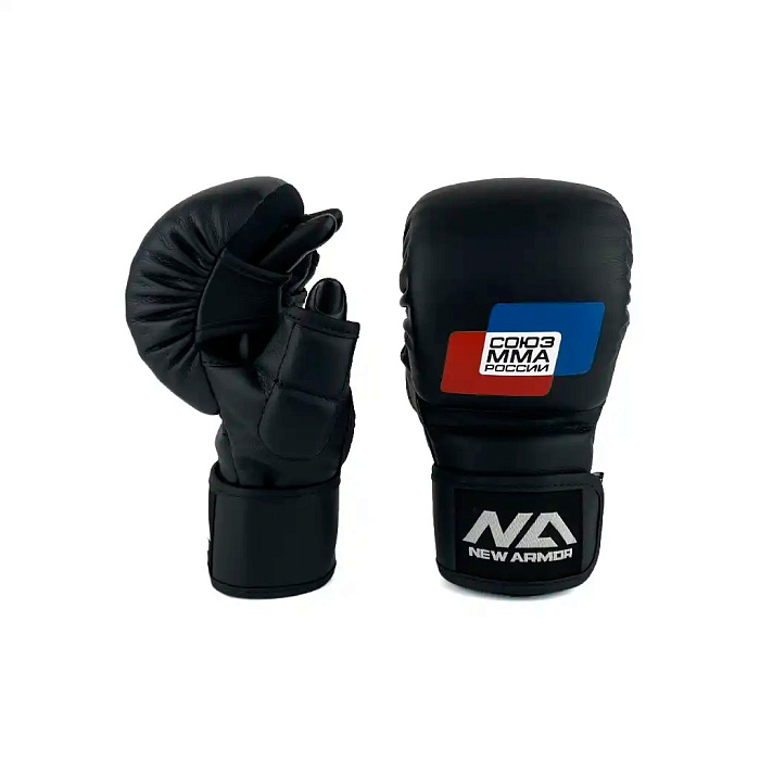 Перчатки NEW ARMOR СОЮЗ ММА RS Черный