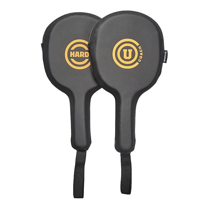 Тренерские лапы-ракетки Ultimatum Boxing FocusPaddles Flex BLK