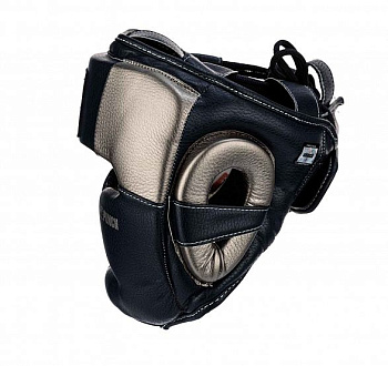 C148 Шлем боксерский Clinch Punch 2.0 Full Face темносине-бронзовый