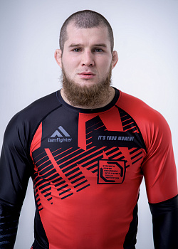 Рашгард тренировочный iamfighter mma Red/Black