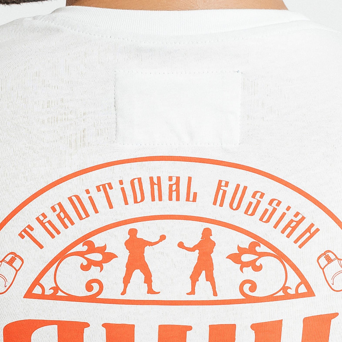 Футболка "Русский бокс" белая