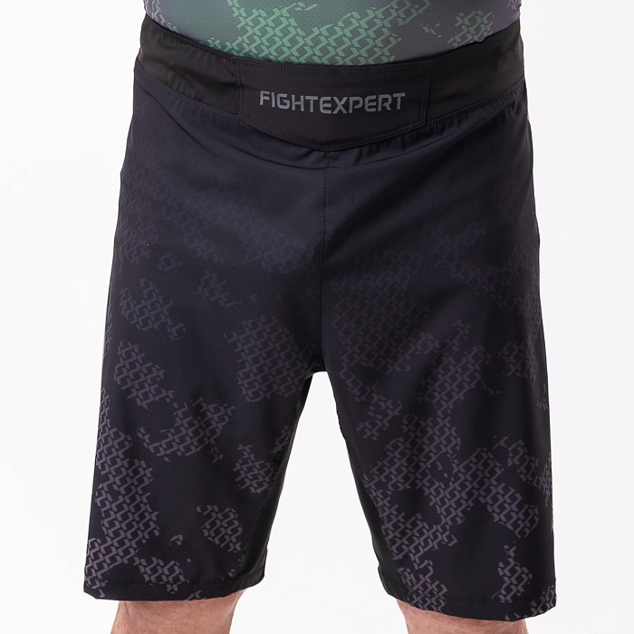 Боевые шорты FIGHTEXPERT Tactical Black Grey
