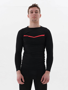 Рашгард Puncher 2.0 L\S black-red