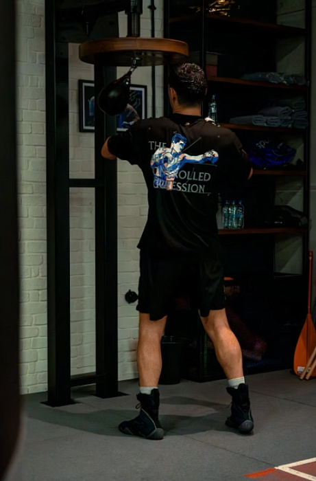Футболка Bivol x BOXRAW Art Of Controlled Aggression Oversized