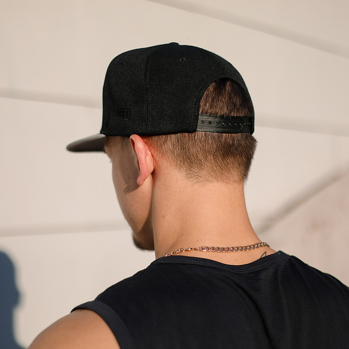 Бейсболка Kickboxing черно-серая