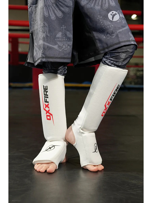 Защита голеностопа OxxFire белый