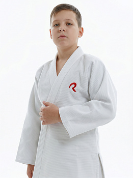 Кимоно детское джиу-джитсу Puncher White (без пояса)