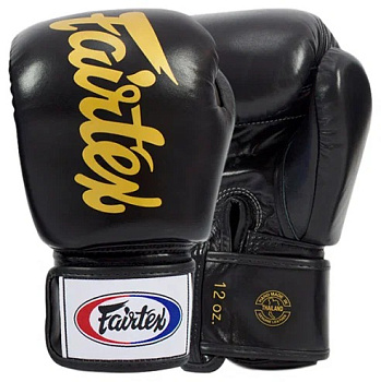 BGV19 Перчатки бокс,Кожа, Цвет: Черный