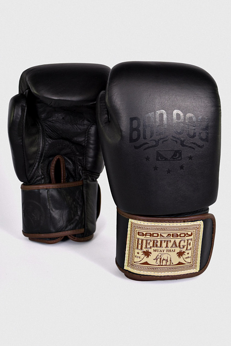 Перчатки для бокса Bad Boy Heritage Thai Boxing Gloves черный