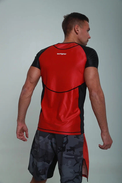 Спортивный комплект 2в1 iamfighter ,красный 