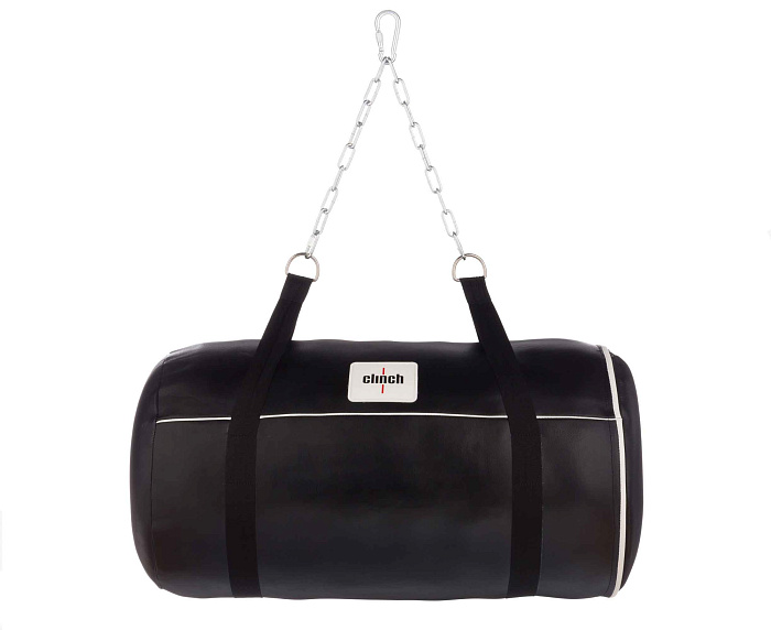 C008-45 Мешок боксерский горизонтальный Clinch Profi & Durable 85x45 см черный (размер 85х45 см)