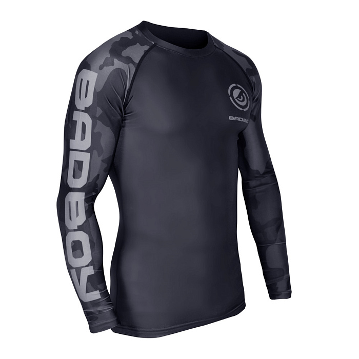 Рашгард Bad Boy Delta Long Sleeves Black/Grey