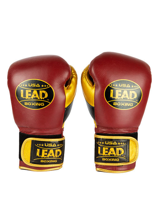 Спаринговочные перчатки Elite Soft Gloves (Maroon Gold)