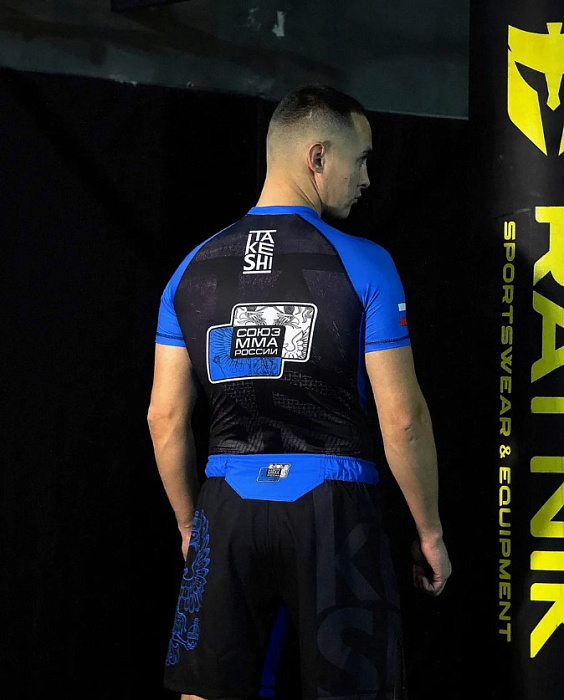 Шорты Такеши Союз ММА Blue