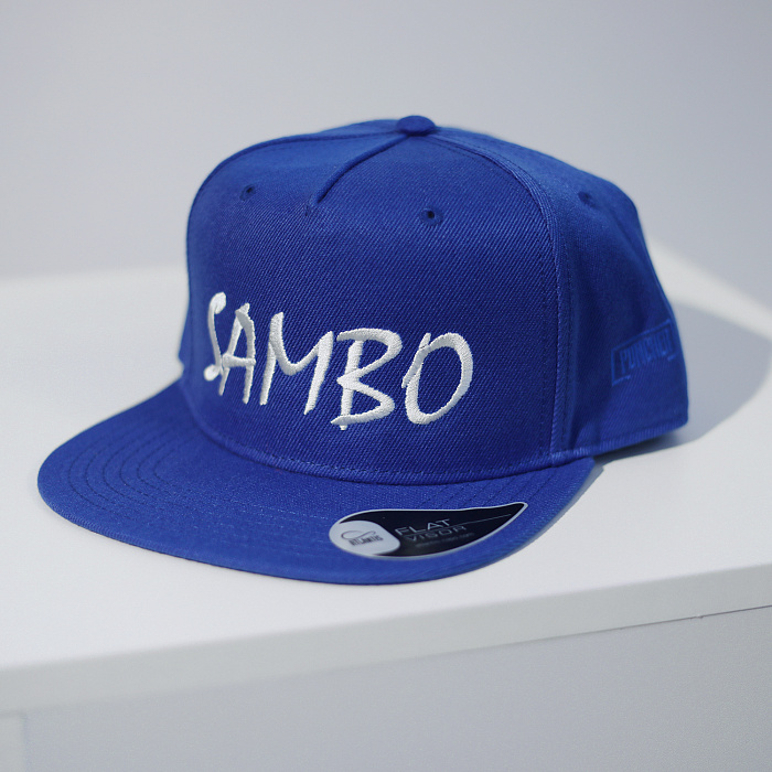 Бейсболка SAMBO ярко-синяя