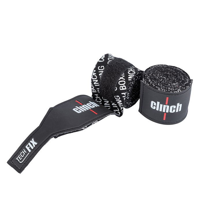 C140 Бинты эластичные Clinch Boxing Crepe Bandage Tech Fix черные