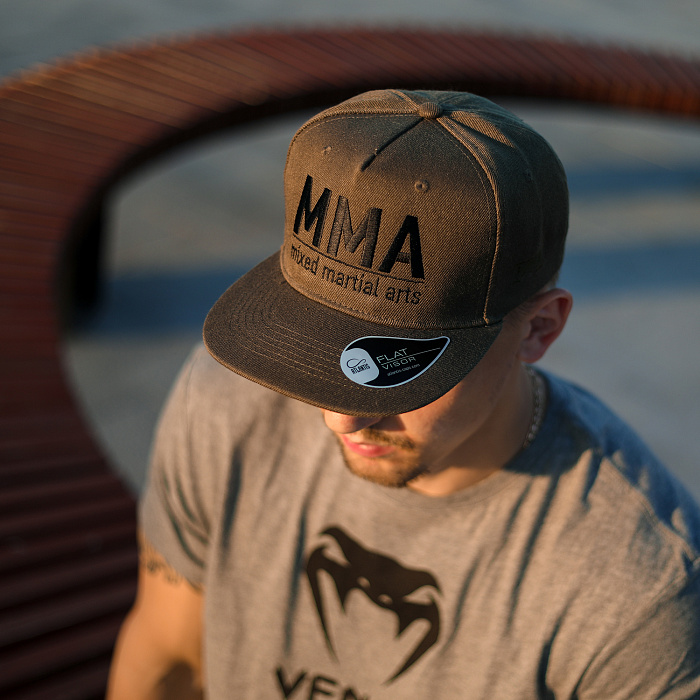 Бейсболка MMA оливковая