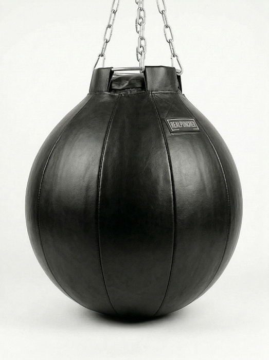 Груша боксёрская Шар Н 65, D 65 см (тент) + подвесное