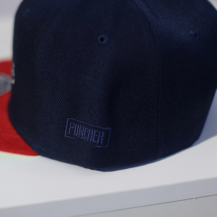 Бейсболка BJJ сине-красная