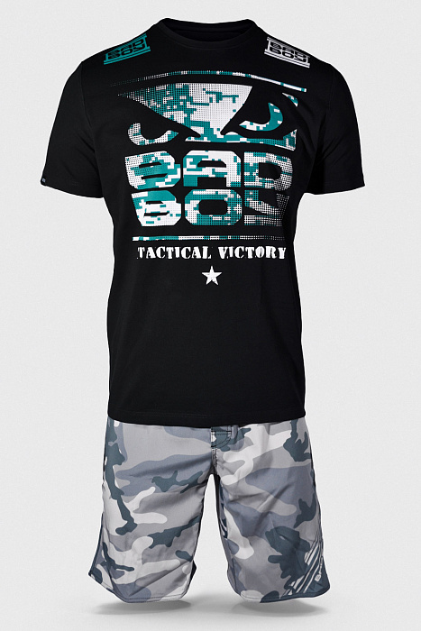 Футболка Bad Boy Tactical Victory T-shirt черный/зеленый
