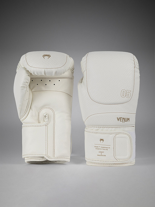 Перчатки боксерские Venum Impact Evo Scales Ivory
