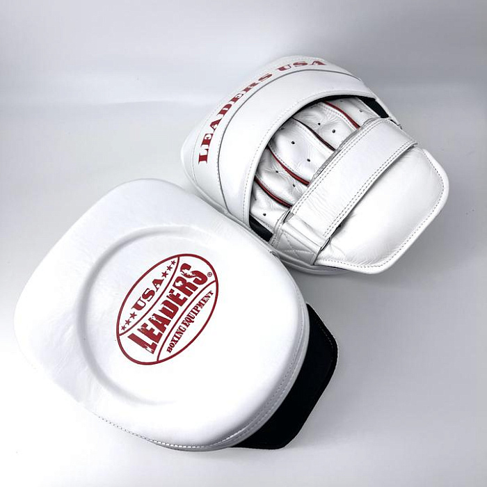 Лапы Elite Focus Mitts (White/ Red)