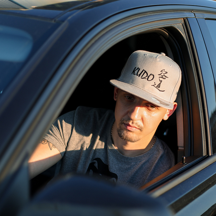 Бейсболка KUDO серая 