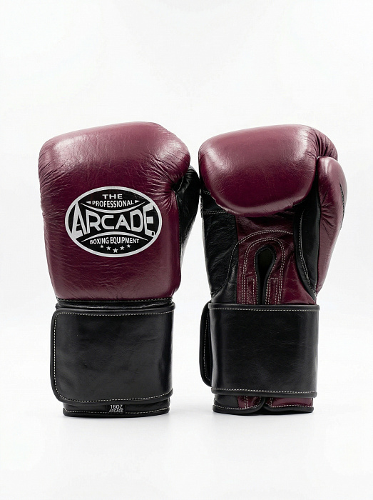 Спаринговочные перчатки Arcade Maroon Black