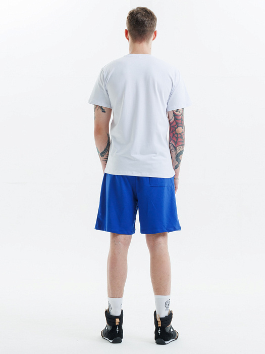 Комплект Футболка+Шорты ФБ России (бел., син.)