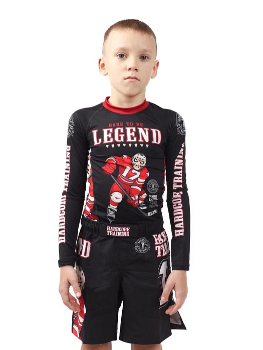 Детский рашгард Hardcore Training Legend LS