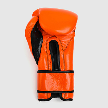 Перчатки боксерские тренировочные на липучках CLETO REYES E600 Orange