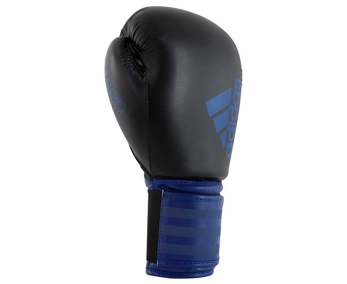 adiH100 Перчатки боксерские Hybrid 100 черно-синие (вес 10 унций)