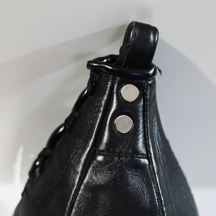 Груша скоростная Leaders L 27 x 17 кожа черная