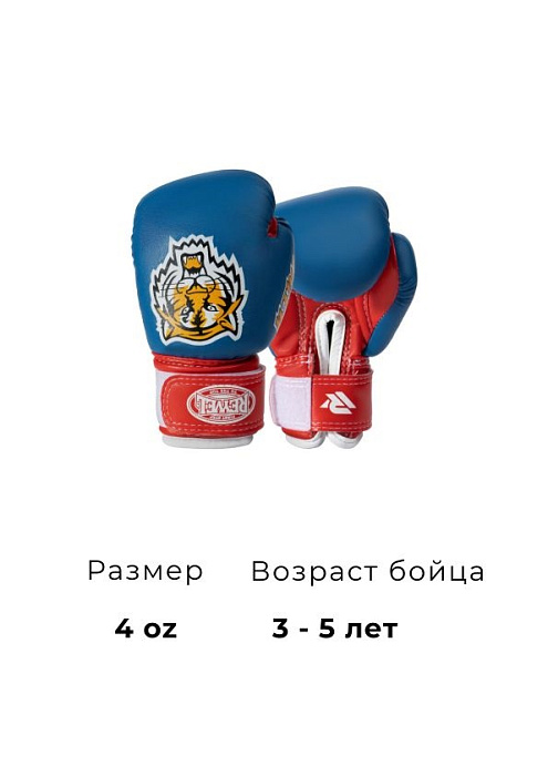 Перчатки Тигр синие