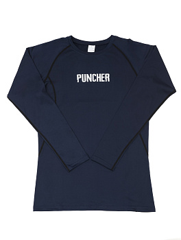 Рашгард компрессионный Puncher 1.0 L\S синий