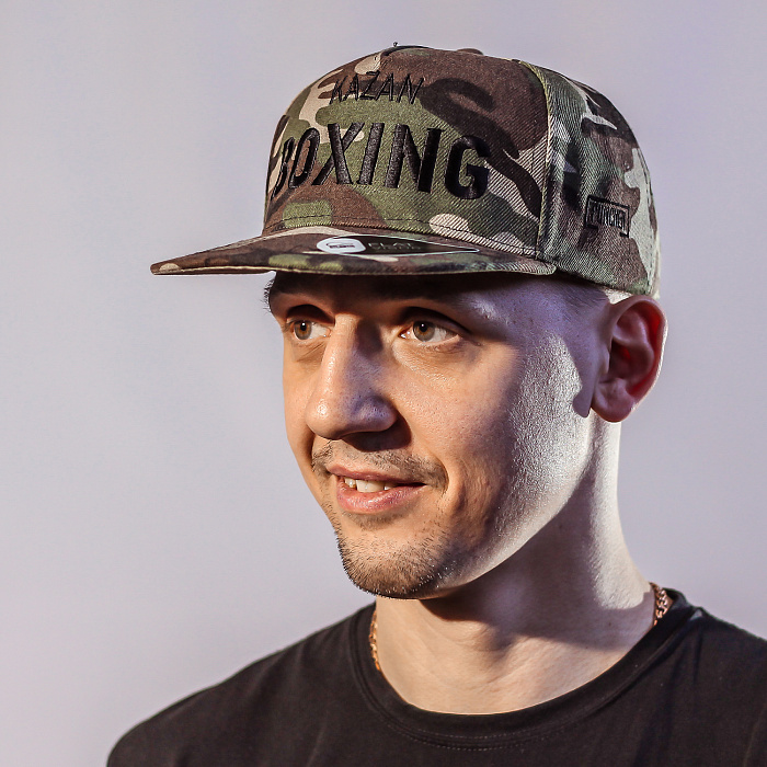 Бейсболка  KAZAN BOXING, 5 клиньев камуфляж
