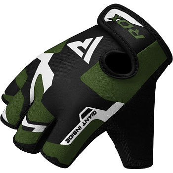 Перчатки RDX Sublimation F6 черн/зел.