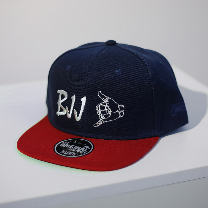 Бейсболка BJJ сине-красная