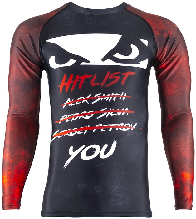 Рашгард Bad Boy Hitlist Black/Red (M)