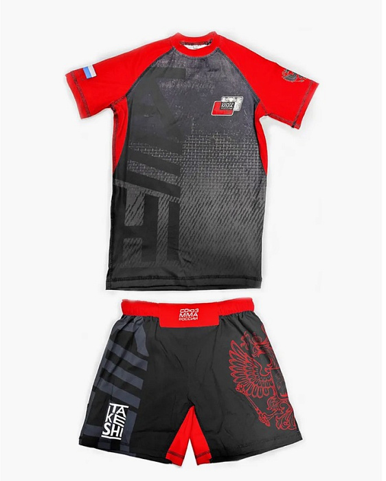 Шорты Такеши Союз ММА Red