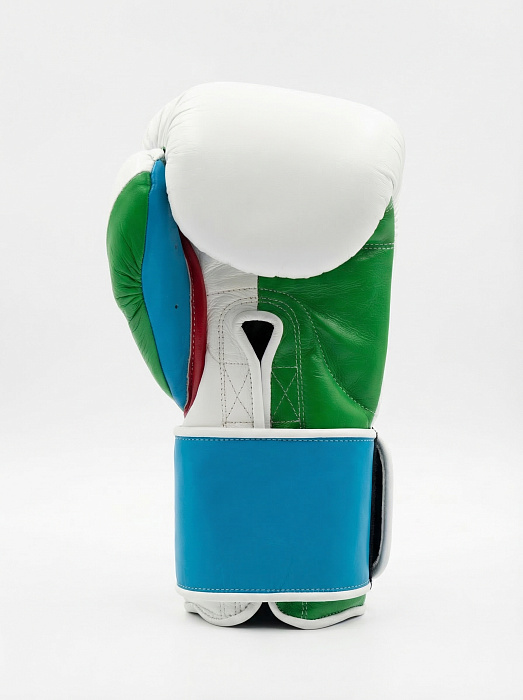 Спаринговочные перчатки Arcade White Blue Green