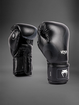 Перчатки боксерские Venum Nexus Black/Silver