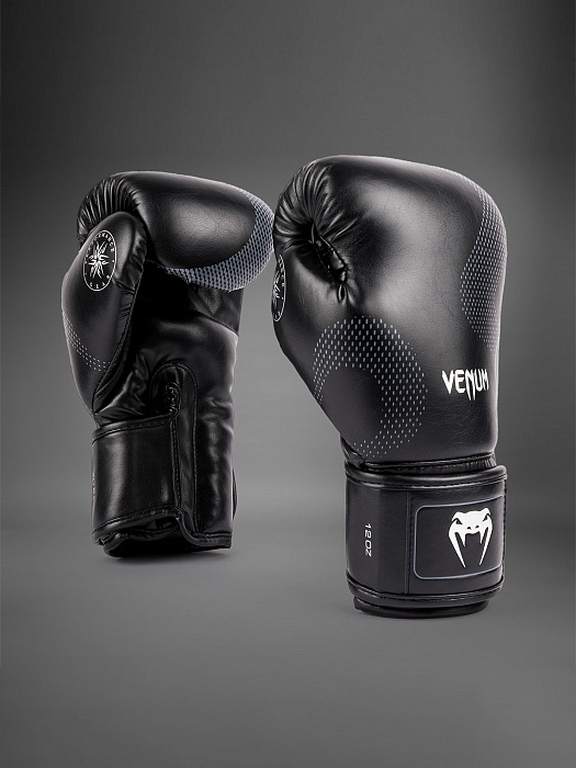 Перчатки боксерские Venum Nexus Black/Silver