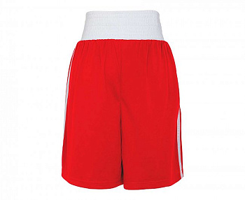 adiBTS02 Шорты боксерские Boxing Short Punch Line красные